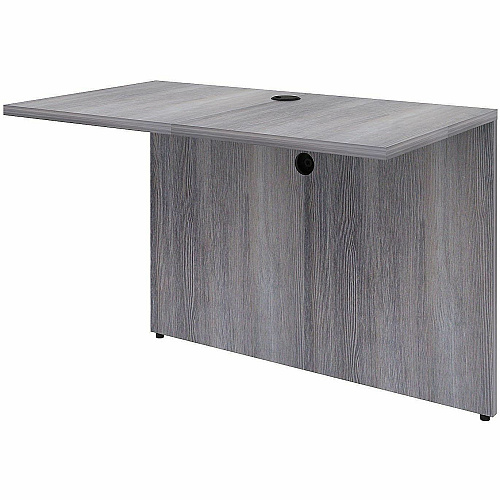 Lorell Weathered Charcoal Laminate Desking (69529)