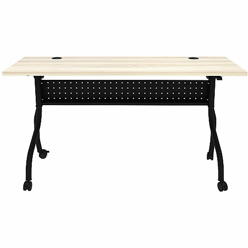 Lorell Modern Elm/Black Flip-Up Training Tables (66376)