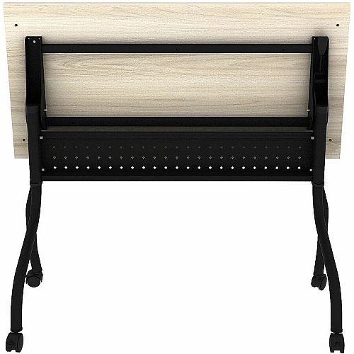Lorell Modern Elm/Black Flip-Up Training Tables (66377)