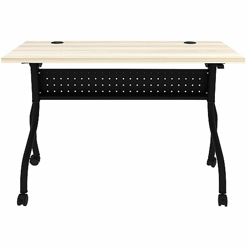 Lorell Modern Elm/Black Flip-Up Training Tables (66377)