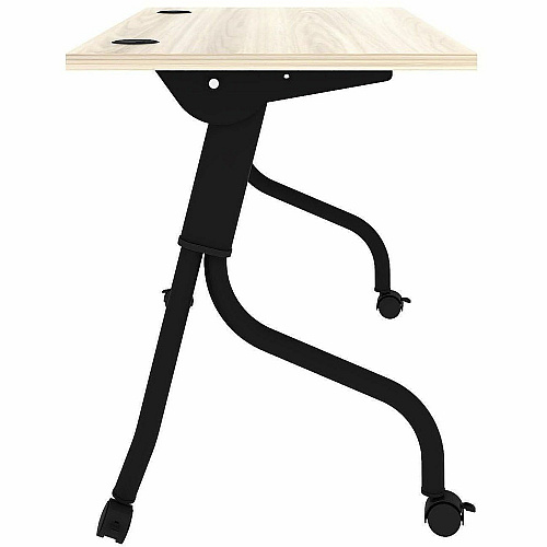 Lorell Modern Elm/Black Flip-Up Training Tables (66377)