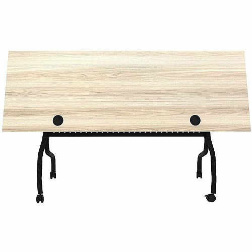 Lorell Modern Elm/Black Flip-Up Training Tables (66375)