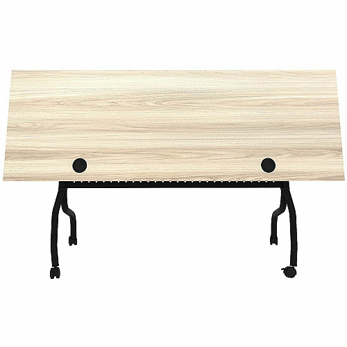 Lorell Modern Elm/Black Flip-Up Training Tables (66375)