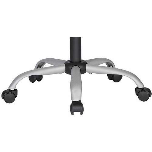 NuSparc Anti-Microbial PVC Backless Stool Black - Polyvinyl Chloride (PVC) - 1 Each (FCH205VNBK)