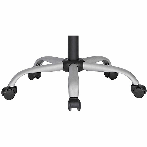 NuSparc Anti-Microbial PVC Backless Stool Black - Polyvinyl Chloride (PVC) - 1 Each (FCH205VNBK)