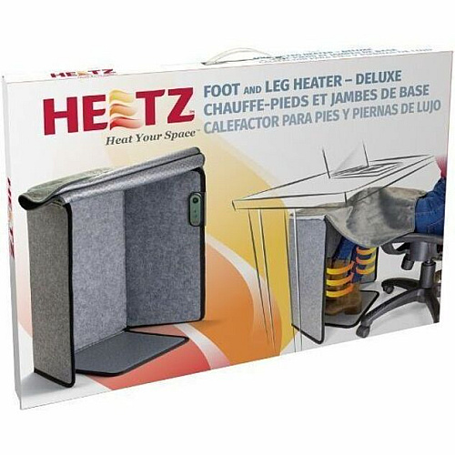 Victor Heetz Foot and Leg Warmer 23" Height x 15.5" Width x 11.5" Depth - Gray - 1 Each (HTZ100)