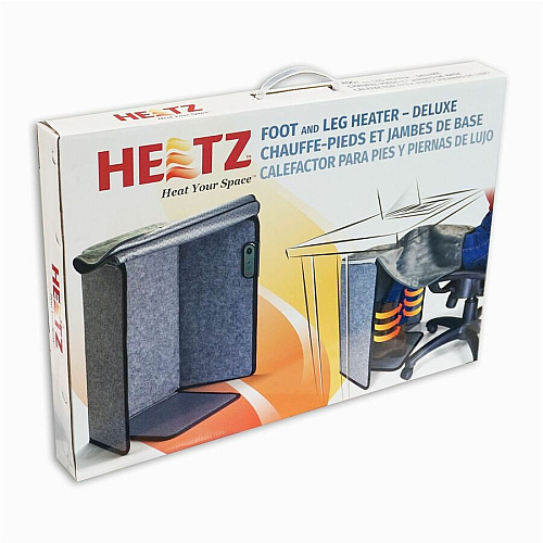 Victor Heetz Foot and Leg Warmer Deluxe 23" Height x 15.5" Width x 11.5" Depth - Gray - 1 Each (HTZ110)