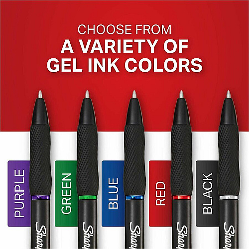 Sharpie S-Gel, Trending Colors, Medium Point (0.7mm) (2220963)