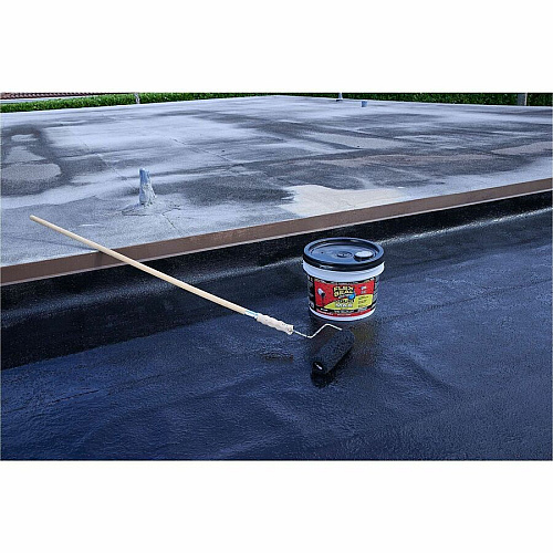 FLEX SEAL Sealant Synthetic Rubber - Black - 19.99 lb - 1 - 1 Carton (LFSMAXBLK02)