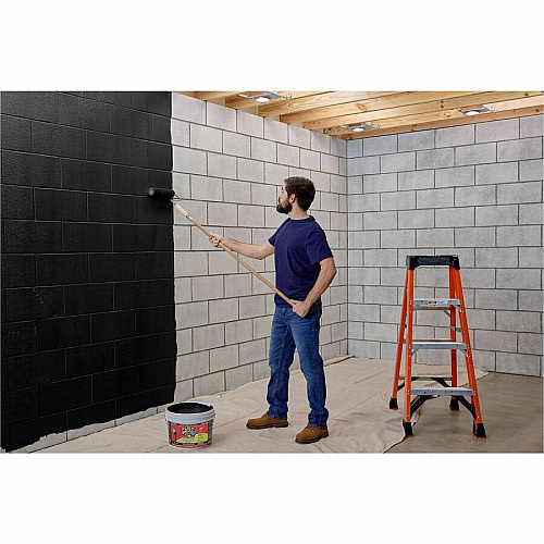 FLEX SEAL Sealant Synthetic Rubber - Black - 19.99 lb - 1 - 1 Carton (LFSMAXBLK02)
