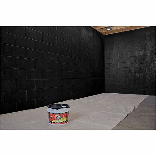 FLEX SEAL Sealant Synthetic Rubber - Black - 19.99 lb - 1 - 1 Carton (LFSMAXBLK02)