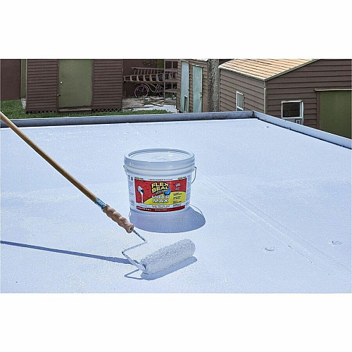 FLEX SEAL Sealant Synthetic Rubber - White - 19.99 lb - 1 - 1 Carton (LFSMAXWHT02)