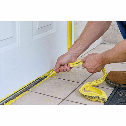 FLEX SEAL SECUR Low-Level Flood Protection Liquid Rubber Rubber - Yellow - 20 lb - 1 - 1 Carton (RLSYELR02)
