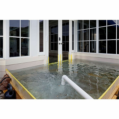 FLEX SEAL SECUR Low-Level Flood Protection Liquid Rubber Rubber - Yellow - 20 lb - 1 - 1 Carton (RLSYELR02)