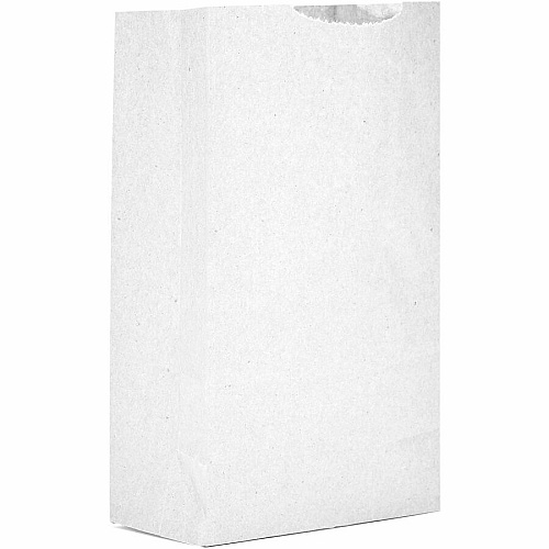 AJM #2 White Paper Grocery Bags (WB02NP5CES)
