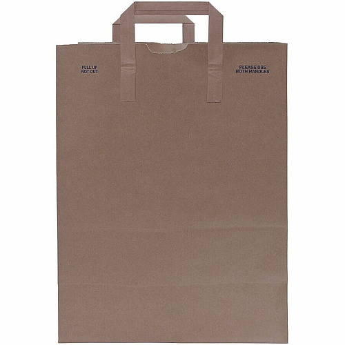 AJM 1/6 BBL #70 Kraft Paper Grocery Sacks (HS70NP3CES)