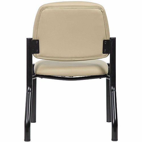 Boss Mid-back Guest Chair Mid Back - Beige - Vinyl - 1 Each (9595AMBG)