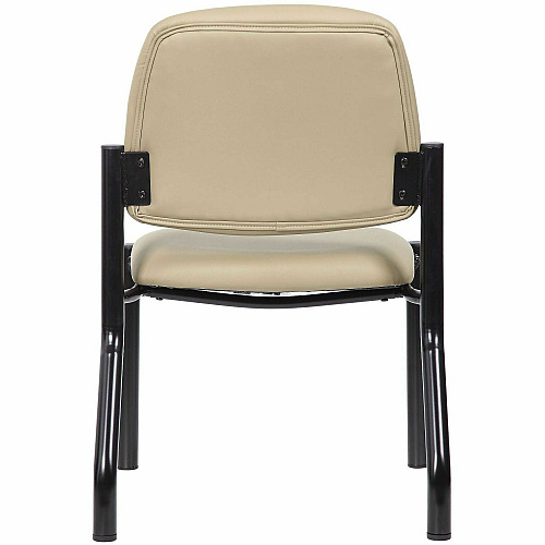 Boss Mid-back Guest Chair Mid Back - Beige - Vinyl - 1 Each (9595AMBG)