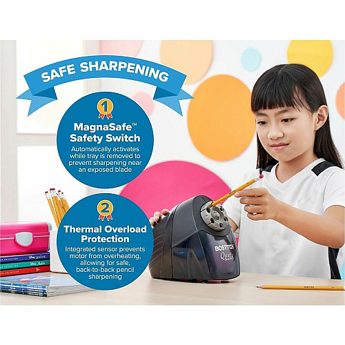 Bostitch Quiet Sharp 6 Electric Pencil Sharpener (EPS10BLK)