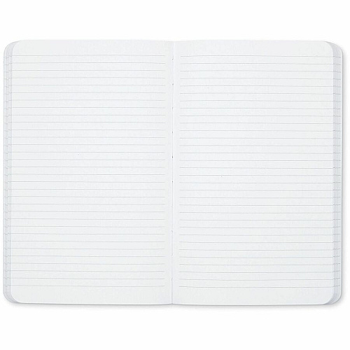 Dome Personal Journal - 5 x 8 Inch Softcover Black Lined Journal Notebook (30008)