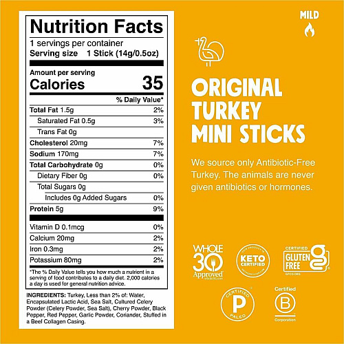 CHOMPS Chomplings Snack Sticks (LCTOTJ24)