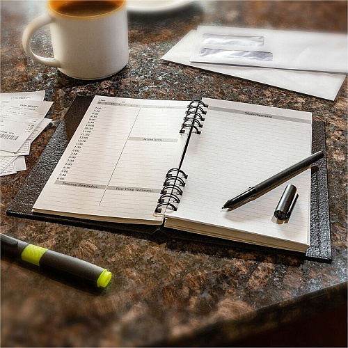 Dome Business Journal - 5 x 8 Inch Hardcover Professional Planner Notebook (40000)