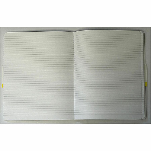 Dome Personal Journal - 8?10 Inch Softcover Black Lined Journal Notebook (30012)