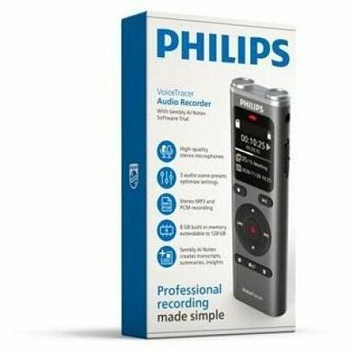 Philips VoiceTracer DVT2075 Digital Voice Recorder