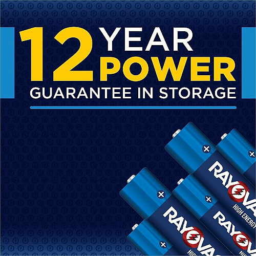 Rayovac Advanced High Energy AAA Batteries (82430PP)