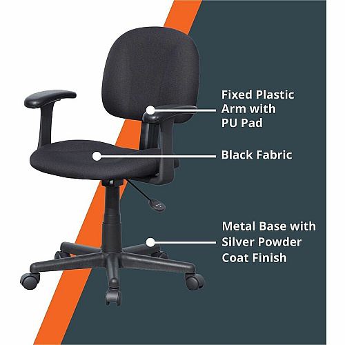 NuSparc Multi-Task Chair (FCH300FFFBK)
