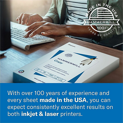 Hammermill Premium 3-Hole Laser Print 24 lb. Paper (107681CT)