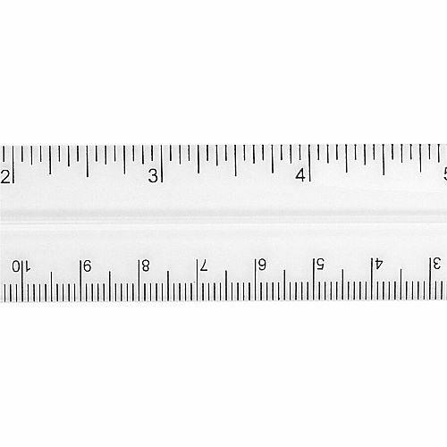 Westcott Shatterproof Plastic Ruler (45016BX)