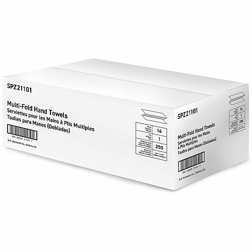 Special Buy Paper Towels Multi-Fold 250 Sheets White (21101)