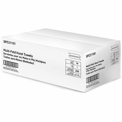 Special Buy Paper Towels Multi-Fold 250 Sheets White (21101)