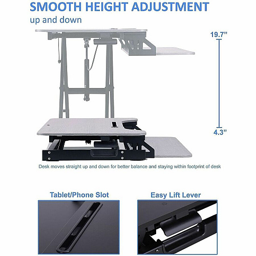 Rocelco R VADRG-DM2 Sit-to-Stand Bundle
