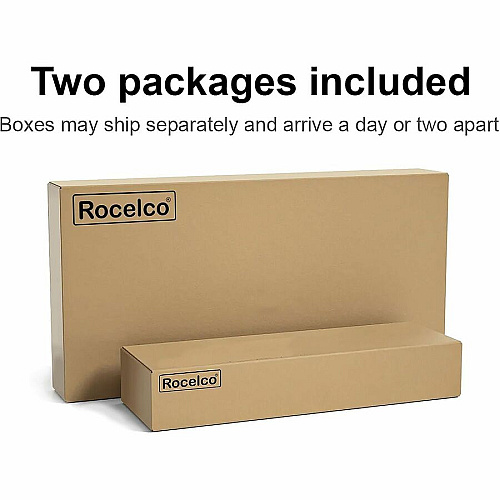 Rocelco R EDRB-46-DM2 Electric Desk Riser Bundle