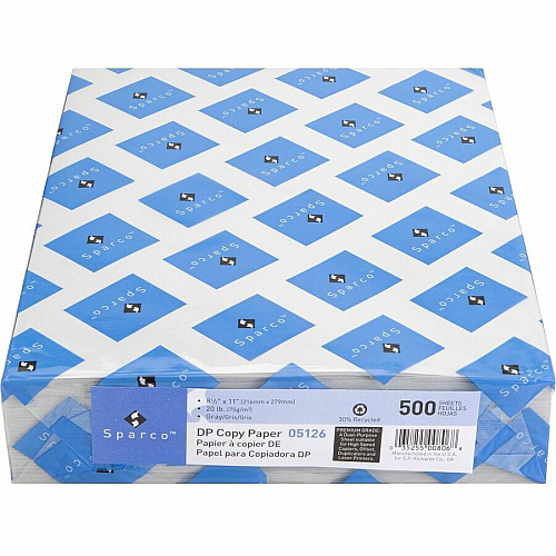 Sparco Premium Grade Pastel Color Copy Paper (05126CT)