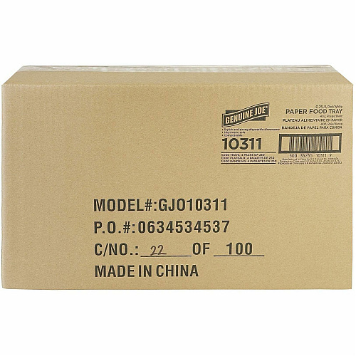 Genuine Joe Paper Food Tray (10311)