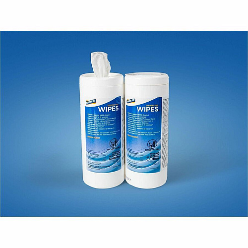Genuine Joe Broad-Spectrum Disinfectant Wipes (45401)