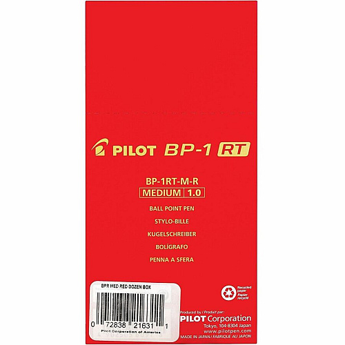Pilot BP-1 RT Ballpoint Pens (21631)