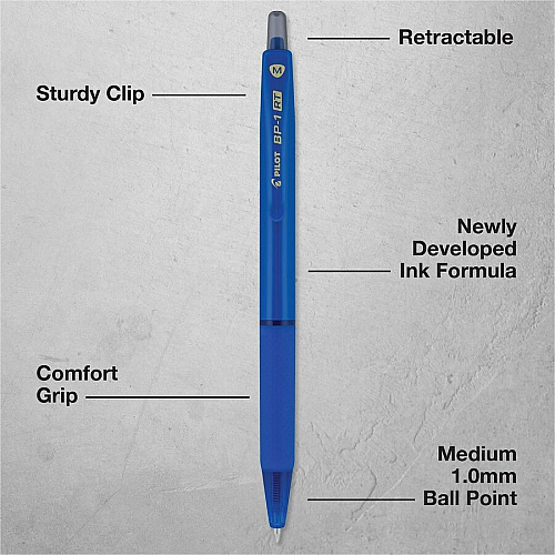 Pilot BP-1 RT Ballpoint Pens (21637)