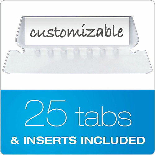 Business Source 1/5 Tab Cut Letter Hanging Folder (14120)