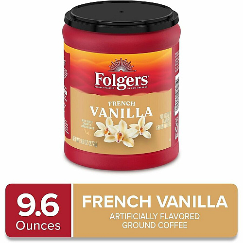 Folgers&reg; Ground French Vanilla Medium-Roast Ground Coffee (98181)