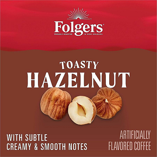 Folgers&reg; Ground Toasty Hazelnut Ground Coffee (11037)