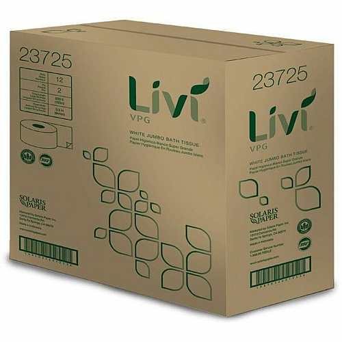 Solaris Paper Livi Jumbo Bath Tissue (23725)