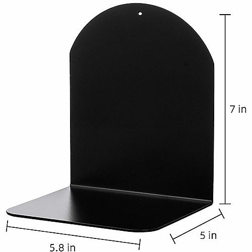 Business Source Steel Bookends (54071CT)
