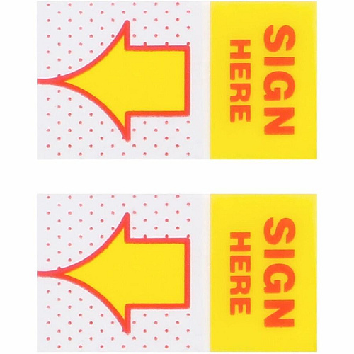Business Source Sign Here Arrow Page Flags (99005)