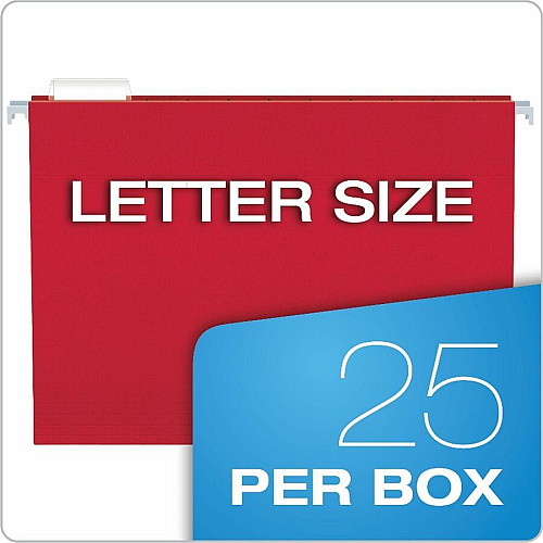 Business Source 1/5 Tab Cut Letter Hanging Folder (34112)