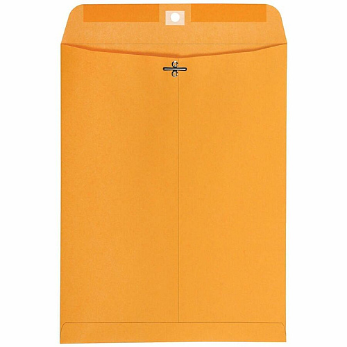 Business Source #97 Clasp Envelopes with Gummed Closure (35266)