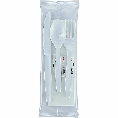 Genuine Joe 6-Piece Medium-Weight Utensil Kit (58927)